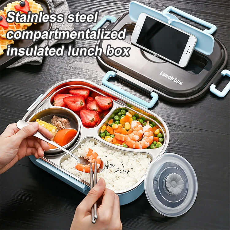 Stainless Steel Insulated Lunch Box - 1400 ml