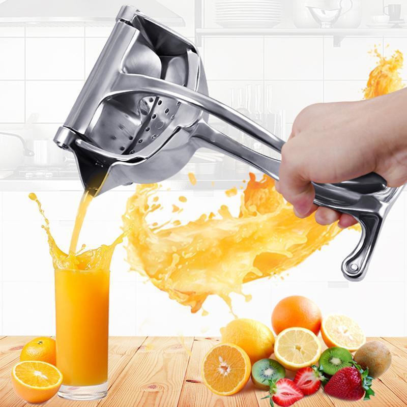 Stainless Steel Manual Fruit Juicer - High Juice Yield