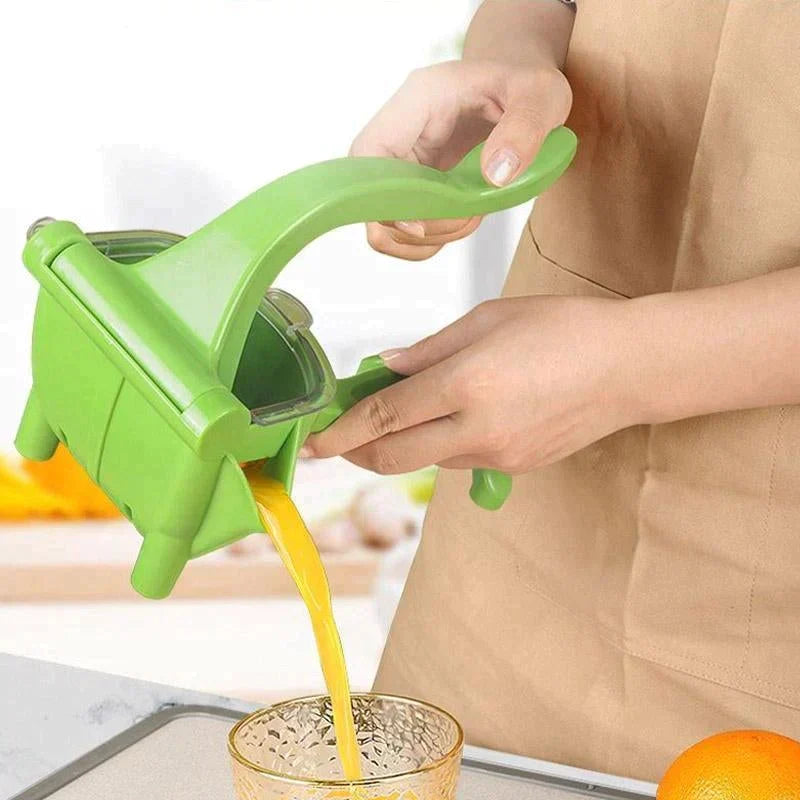 Stainless Steel Manual Fruit Juicer - High Juice Yield