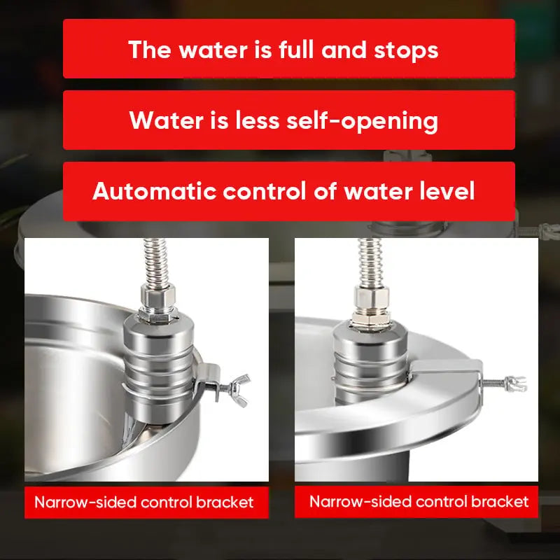 Stainless Steel Mini Float Valve – Automatic Water Level Control
