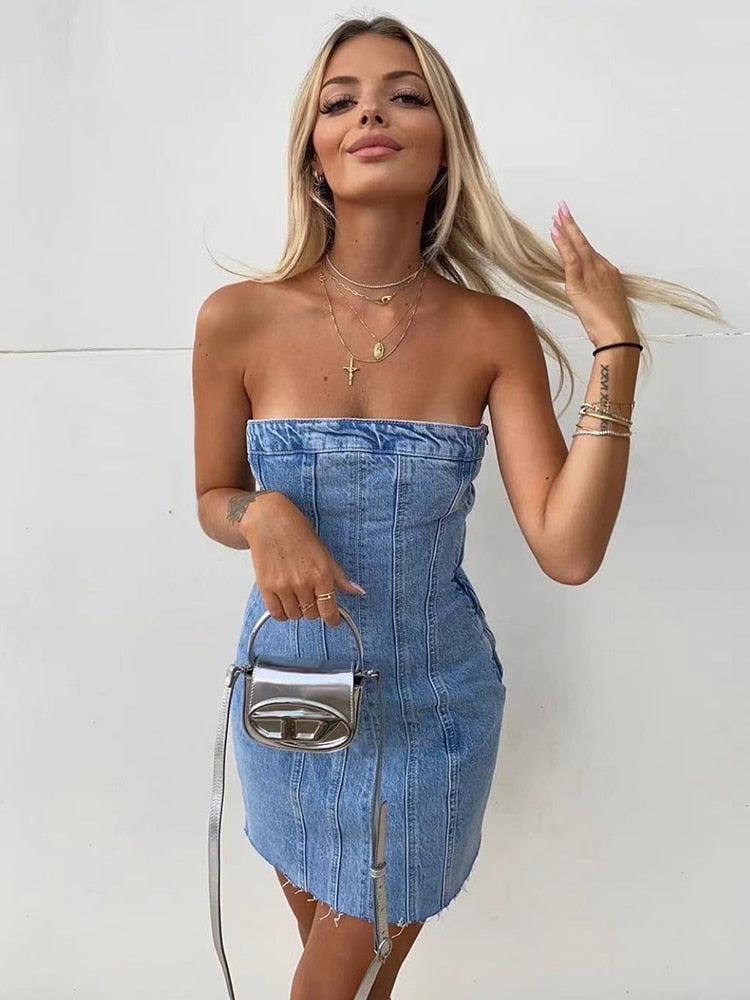 Strapless Dress - Edgy & Unique