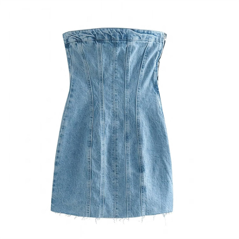 Strapless Dress - Edgy & Unique
