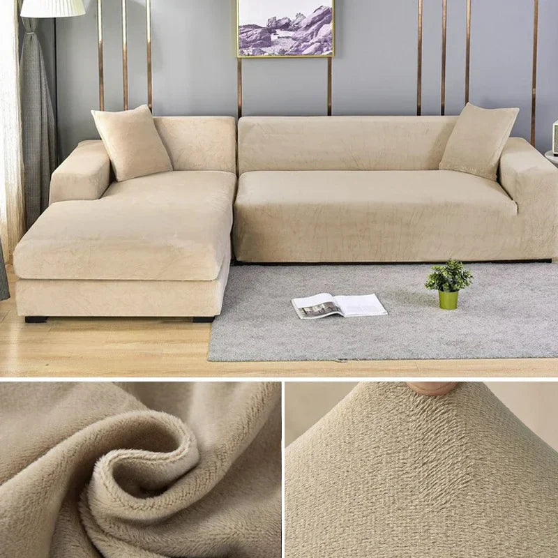 Stretch Velvet Sofa Cover