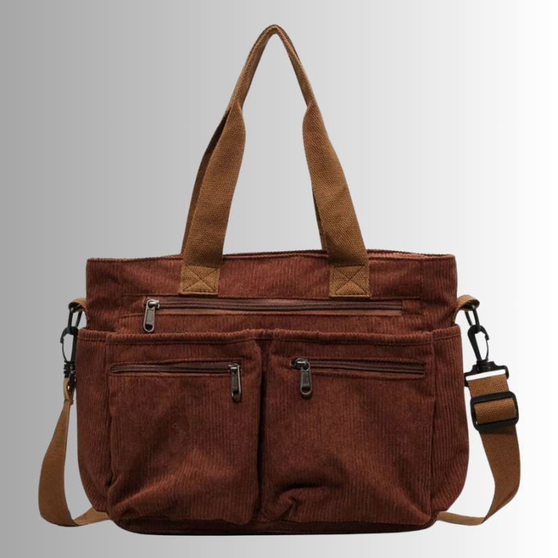 Stylish Everyday Tote Bag – Spacious Bag with Adjustable Shoulder Strap and Organizer Pockets