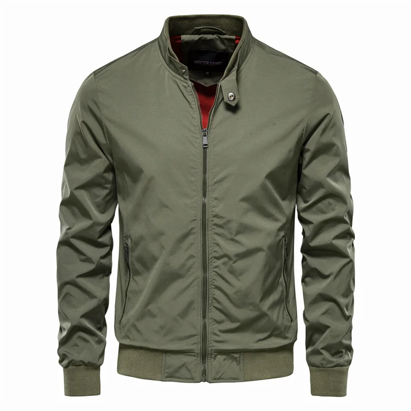 Stylish Men's Bomber Jacket for a Trendy Summer Look