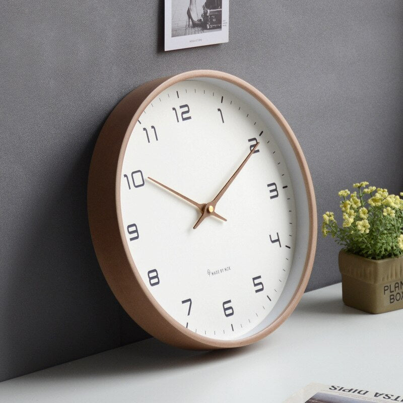 Stylish Wooden Wall Clock for Any Interior