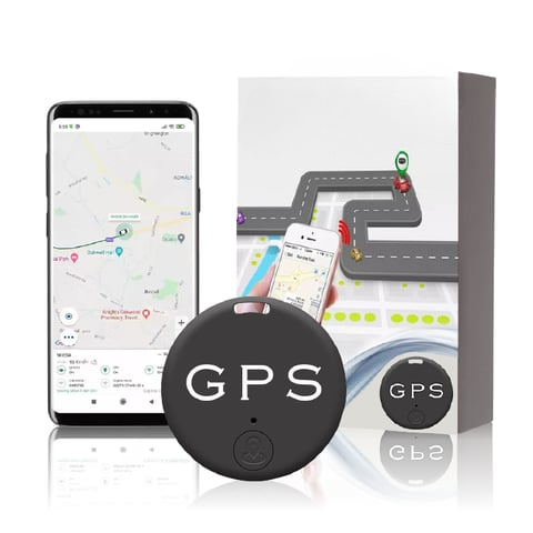 Subscription-Free Mini Magnetic GPS Tracker - Real-Time Tracking for Security and Surveillance