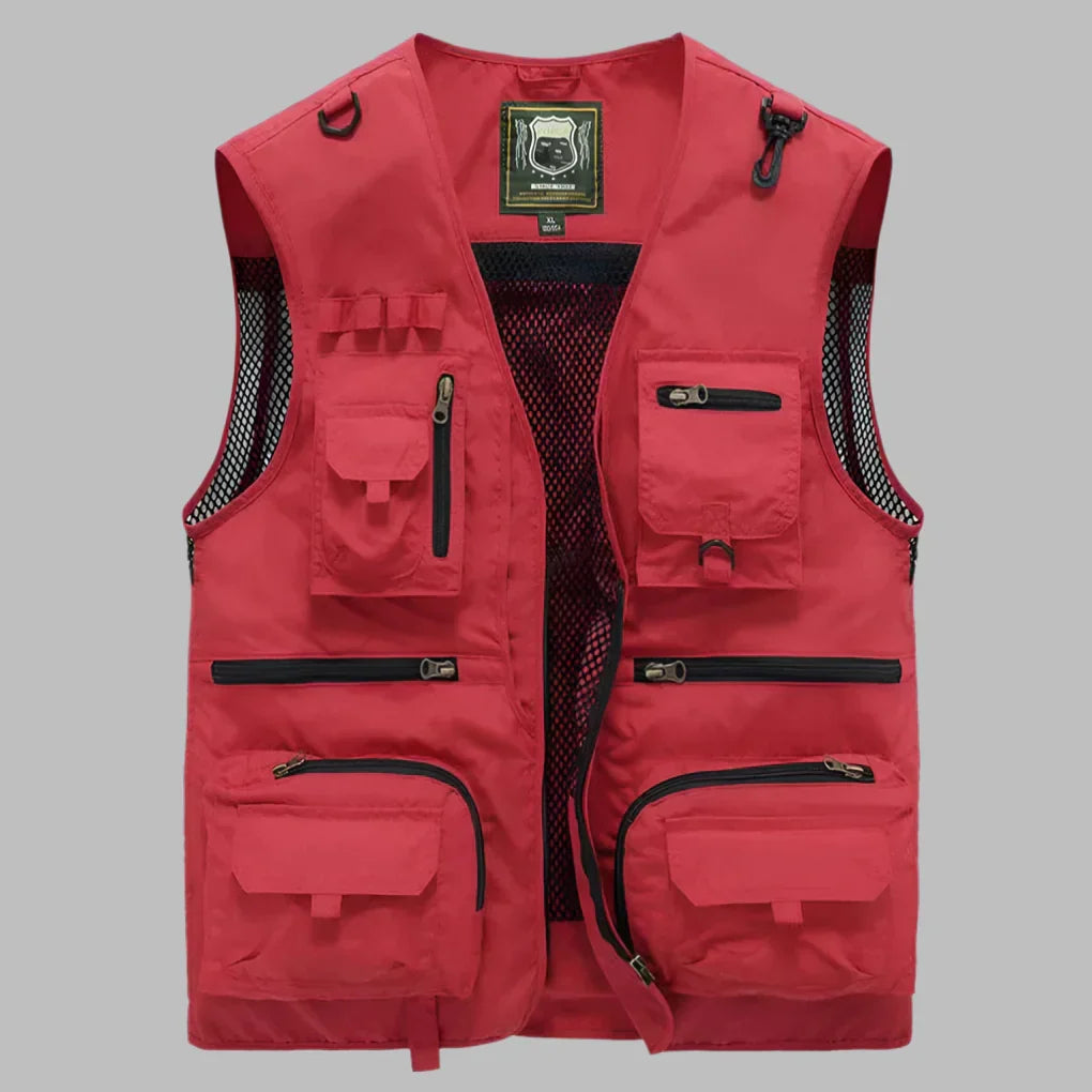 Summer Multi-Pocket Vest