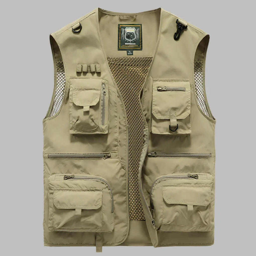 Summer Multi-Pocket Vest