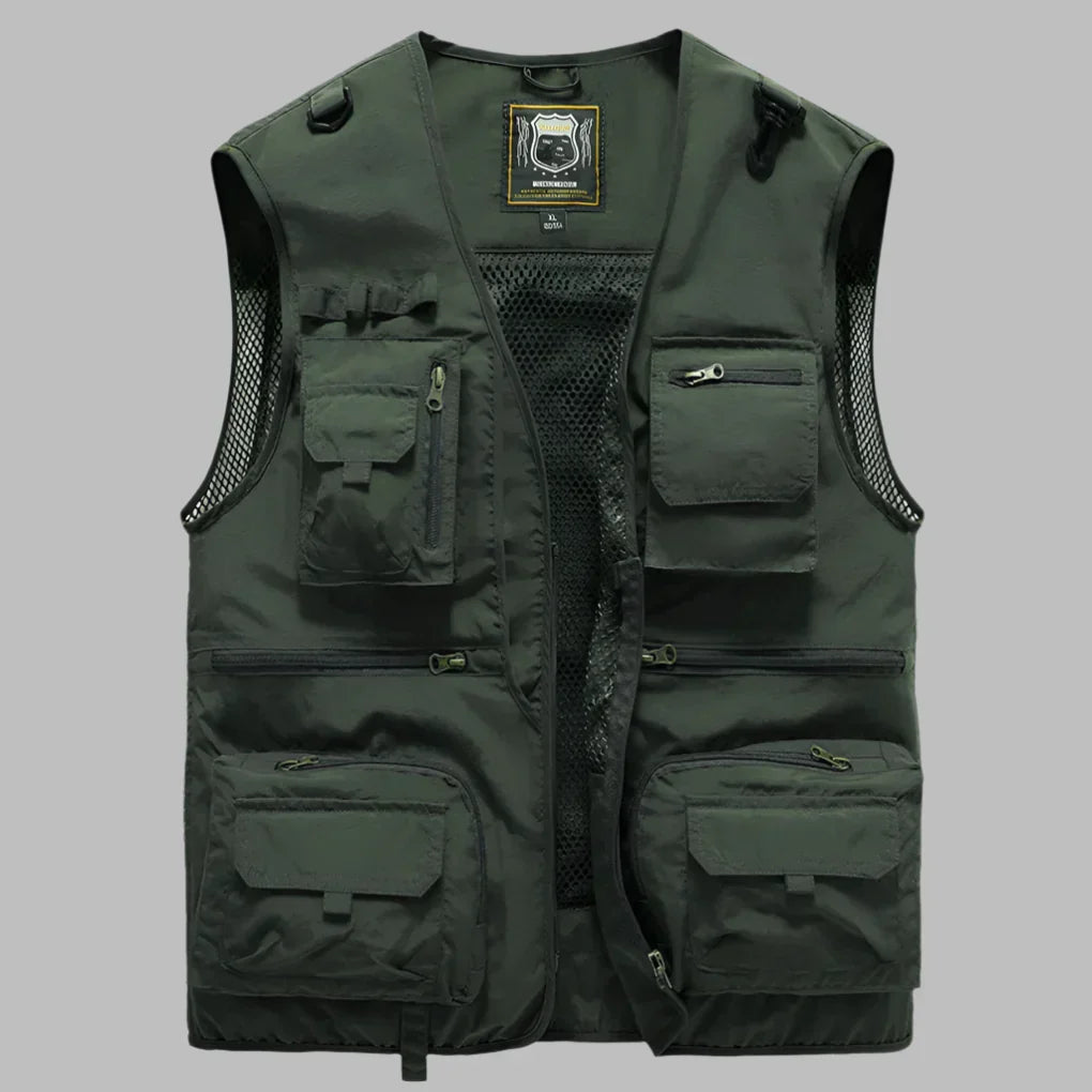 Summer Multi-Pocket Vest