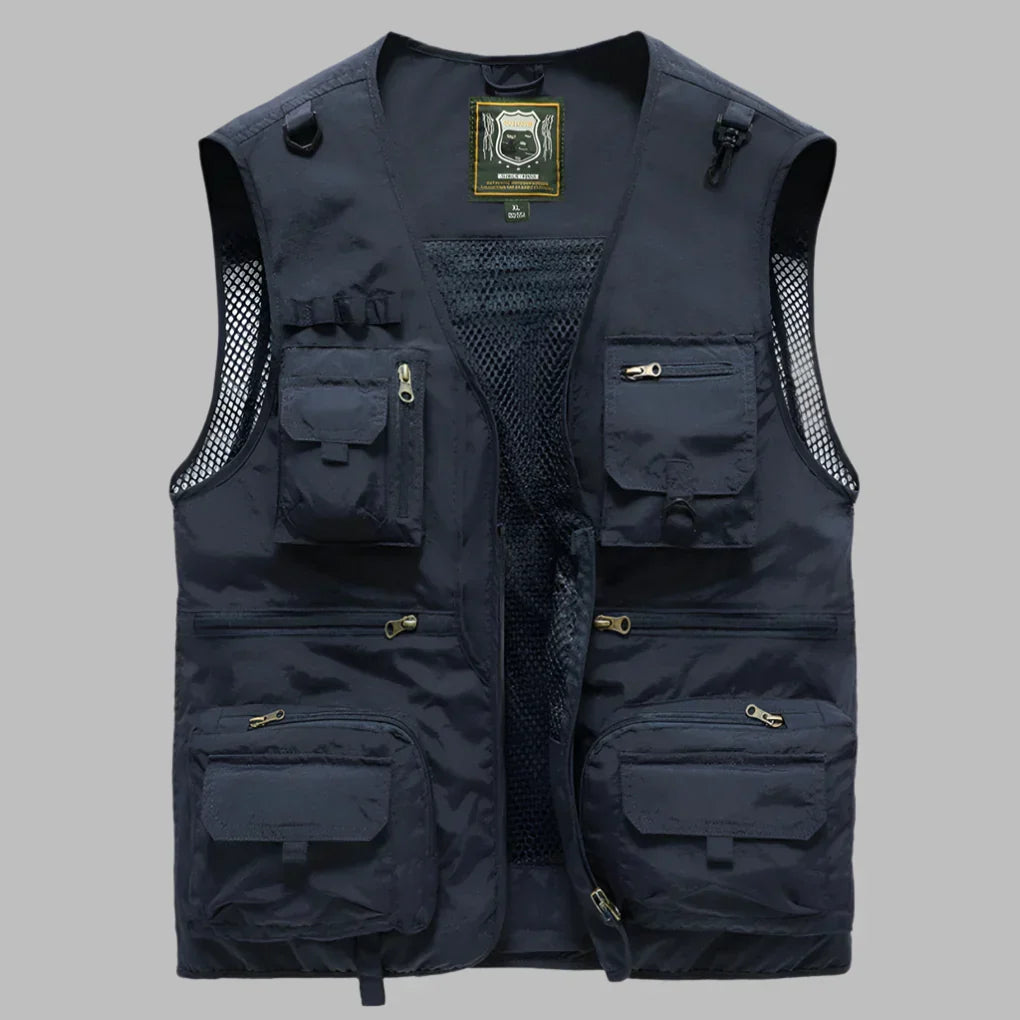 Summer Multi-Pocket Vest