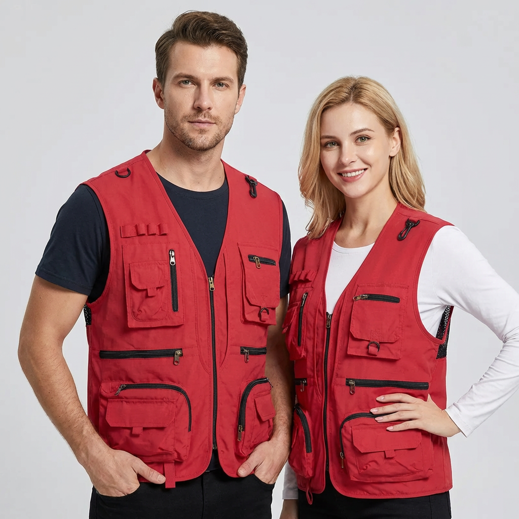 Summer Multi-Pocket Vest