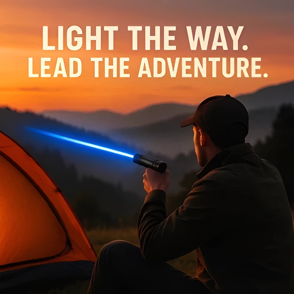 Tactical Laser Flashlight: Essential Outdoor Survival Tool
