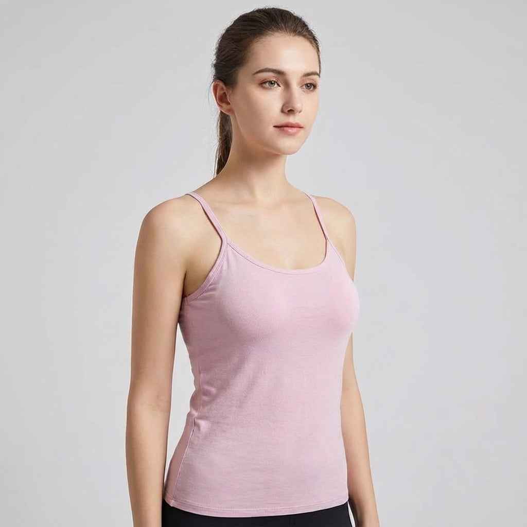 Tank Top with Built-in Bra