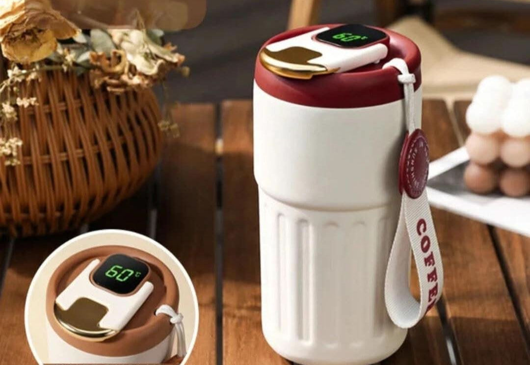 Thermos with Precision Temperature Display