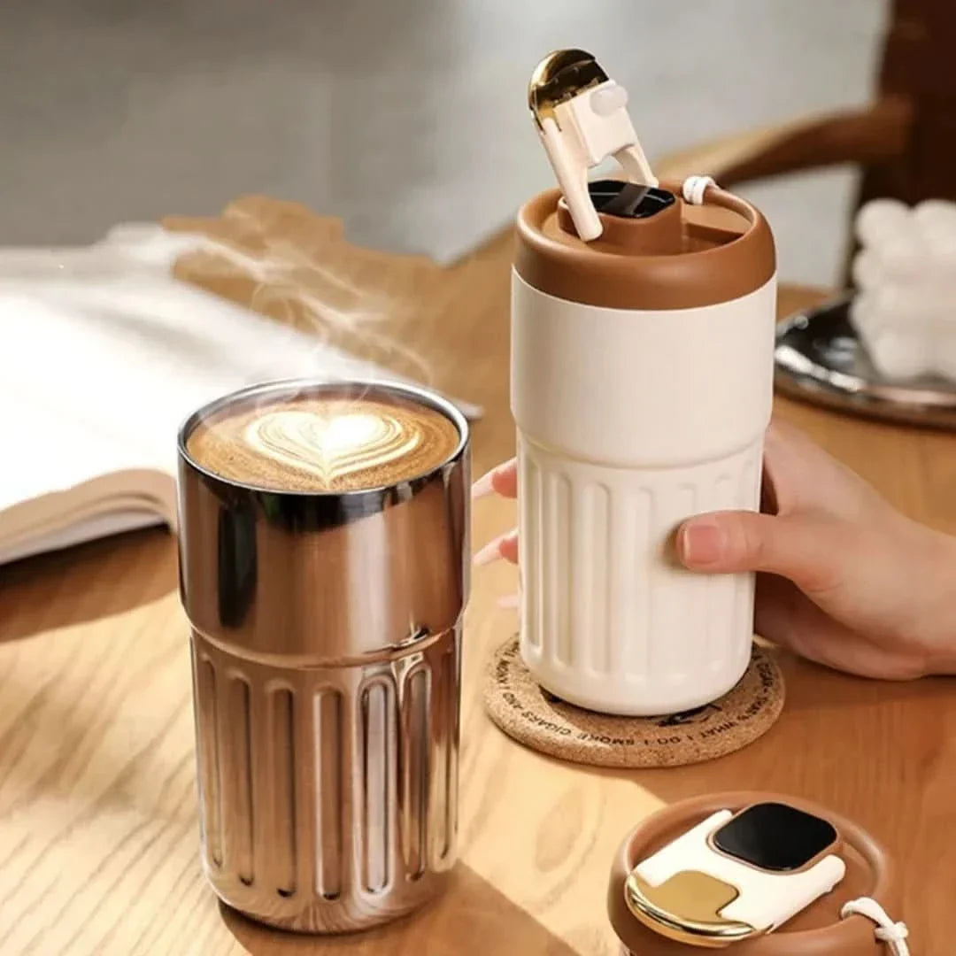 Thermos with Precision Temperature Display