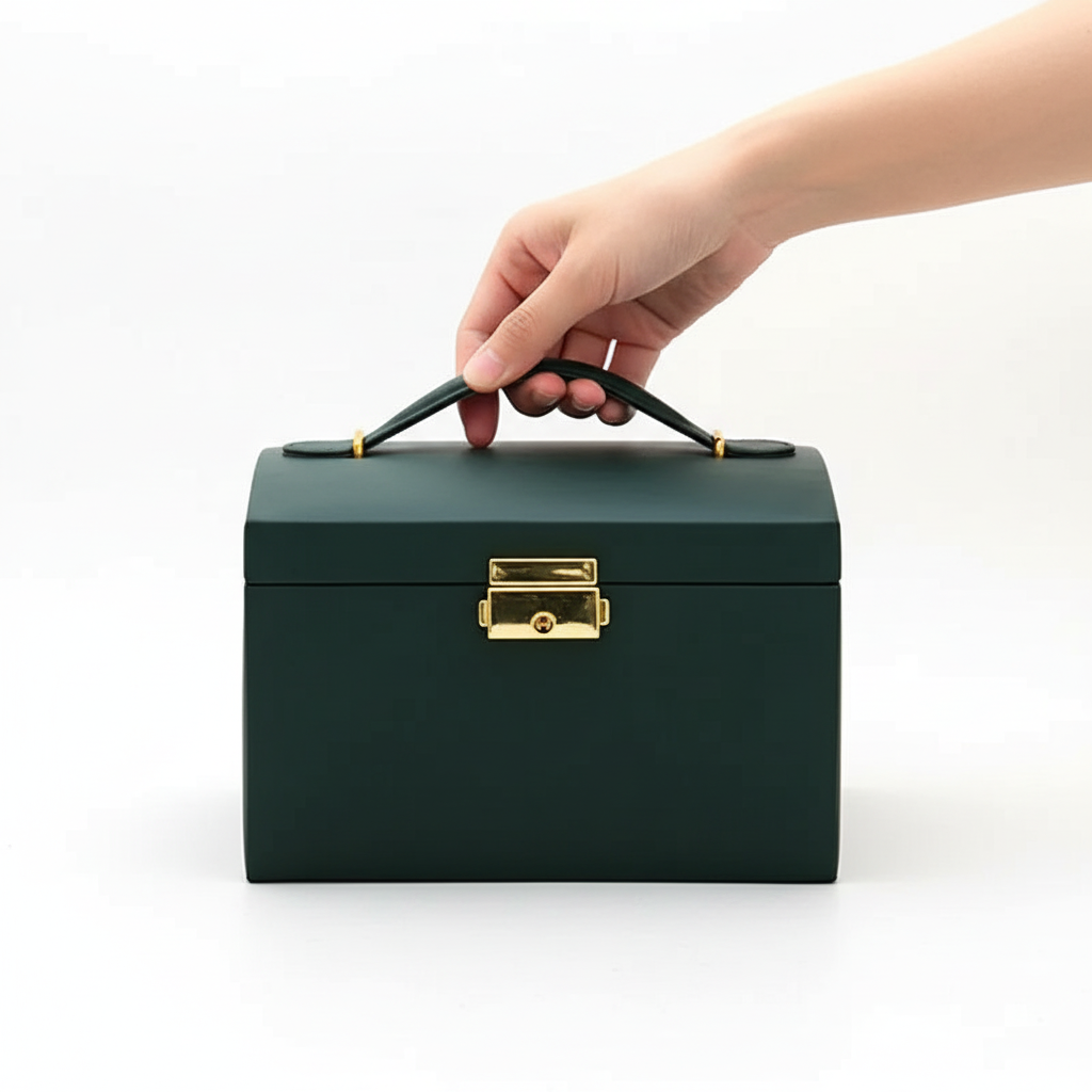Three-Layer Jewelry Box