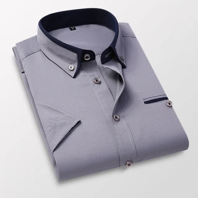 Timeless Turn-Down Collar Shirt