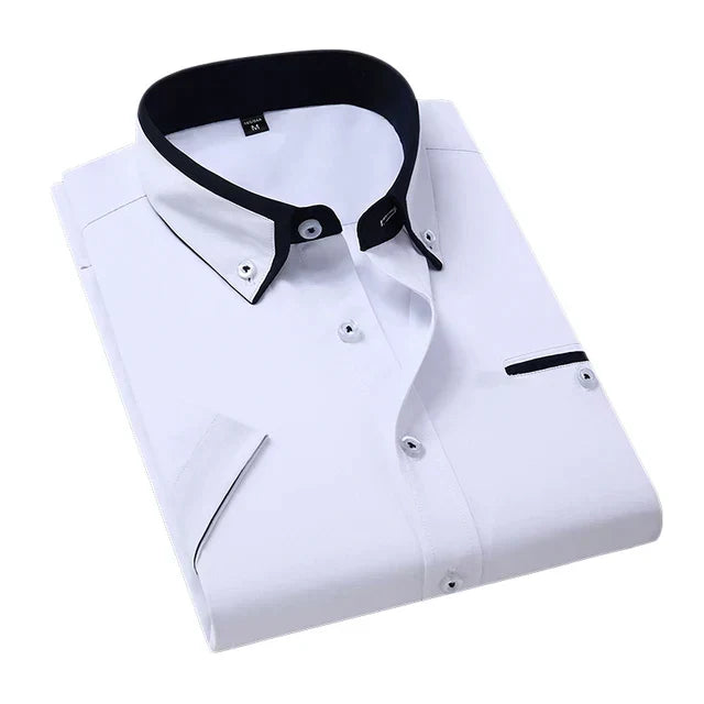Timeless Turn-Down Collar Shirt