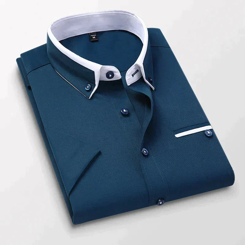 Timeless Turn-Down Collar Shirt