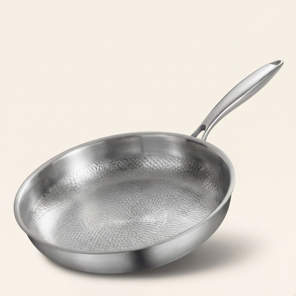 Titanium Frying Pan - Natural Non-Stick Cooking Without Chemicals
