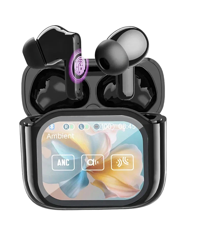 Touchscreen Translator Earbuds with Noise Reduction
