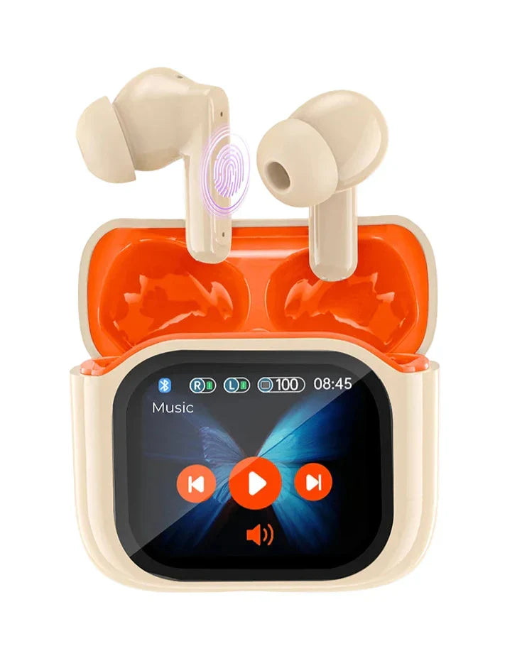 Touchscreen Translator Earbuds with Noise Reduction