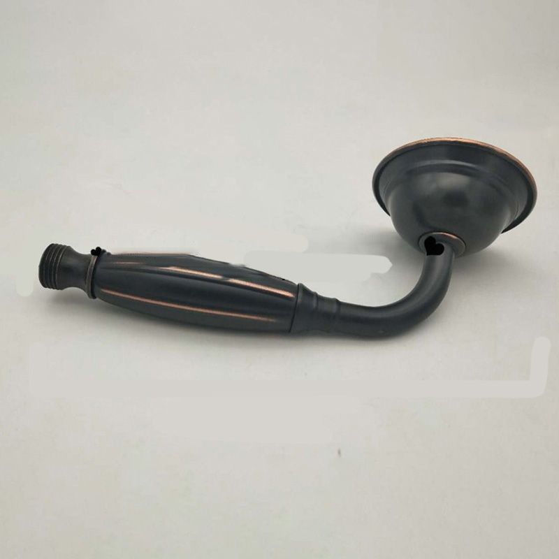 Traditional Wall-Mounted Handheld Shower Head with Hose - Polished Brass