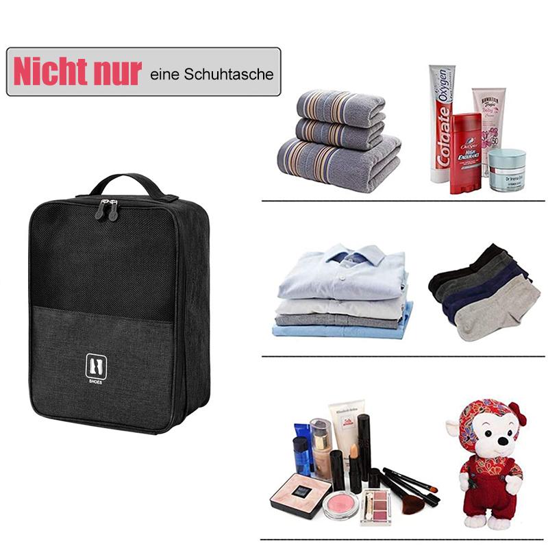 Travel Shoe Bag for 3 Pairs of Shoes