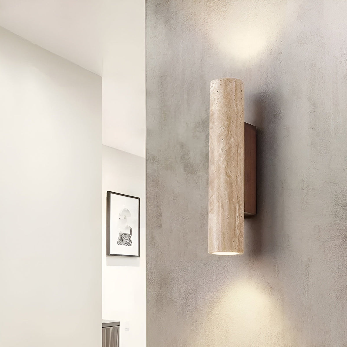 Travertine Design Wall Lamp