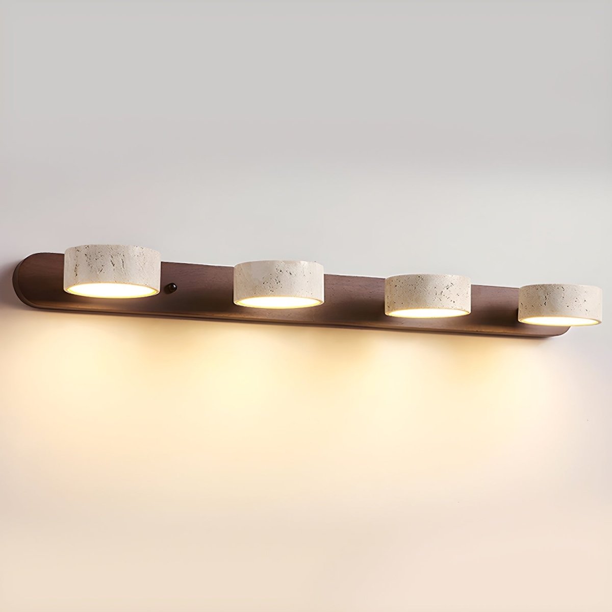 Travertine LED Wall Light for Architectural Luxury