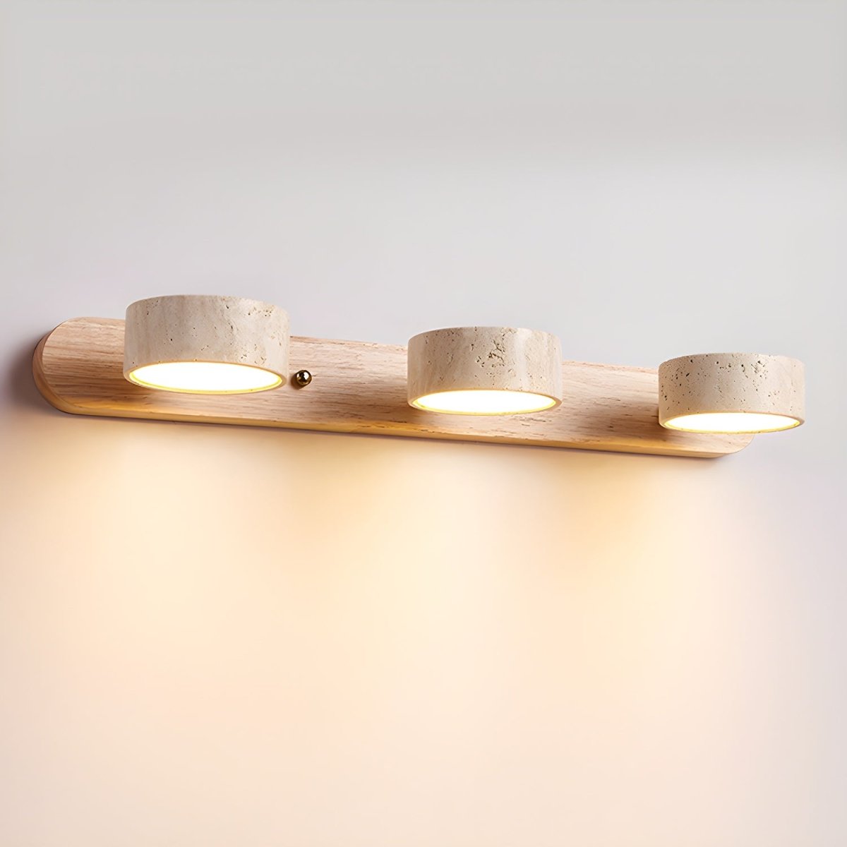 Travertine LED Wall Light for Architectural Luxury