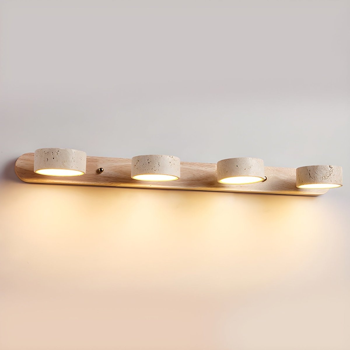 Travertine LED Wall Light for Architectural Luxury
