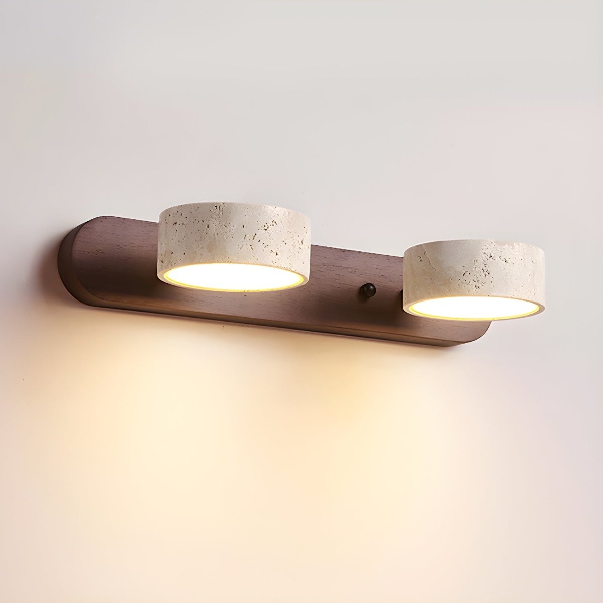 Travertine LED Wall Light for Architectural Luxury