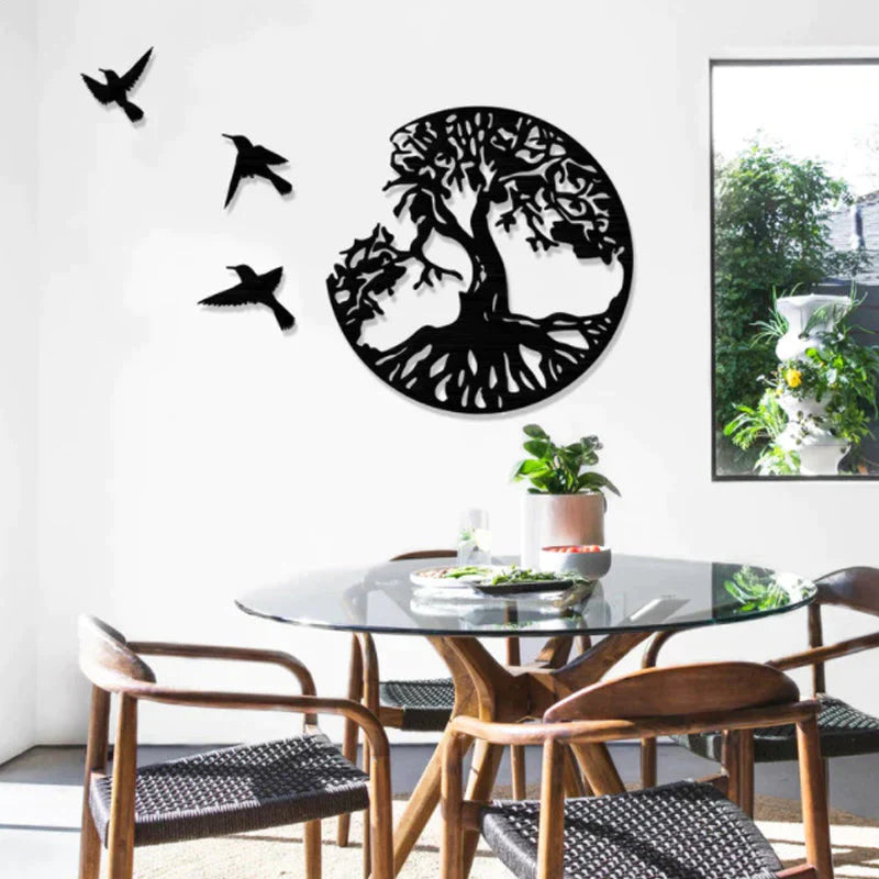 Tree of Life Metal Wall Art for Home Decor