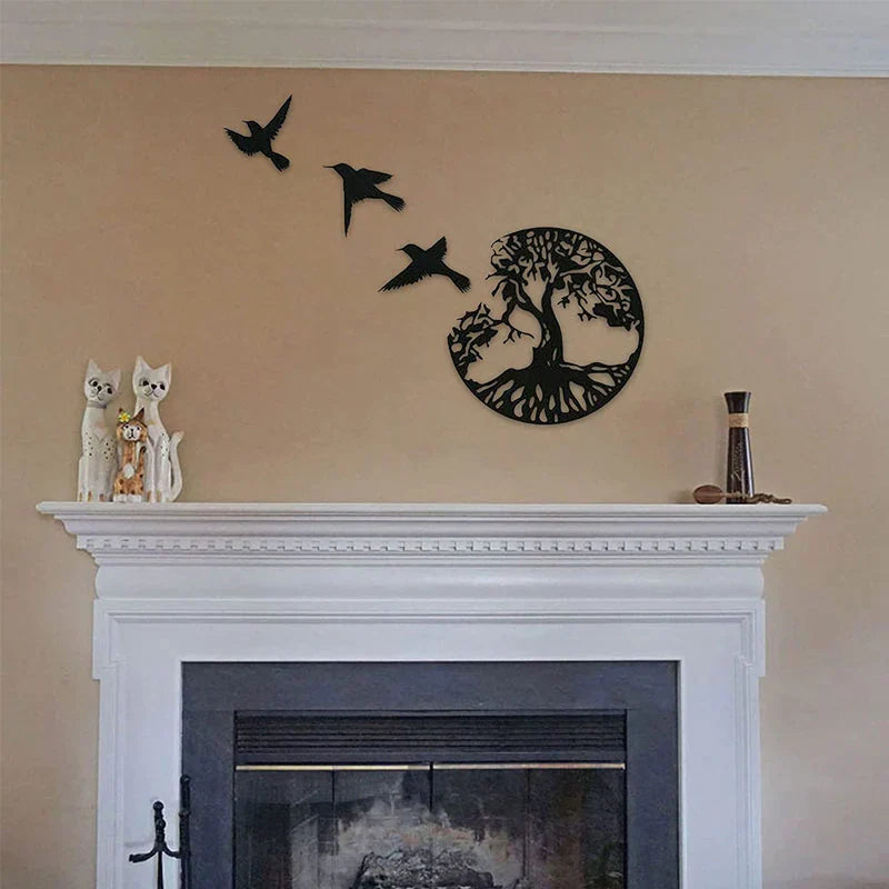 Tree of Life Metal Wall Art for Home Decor