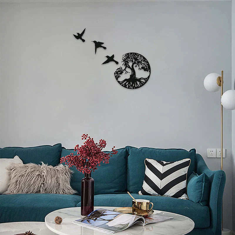 Tree of Life Metal Wall Art for Home Decor