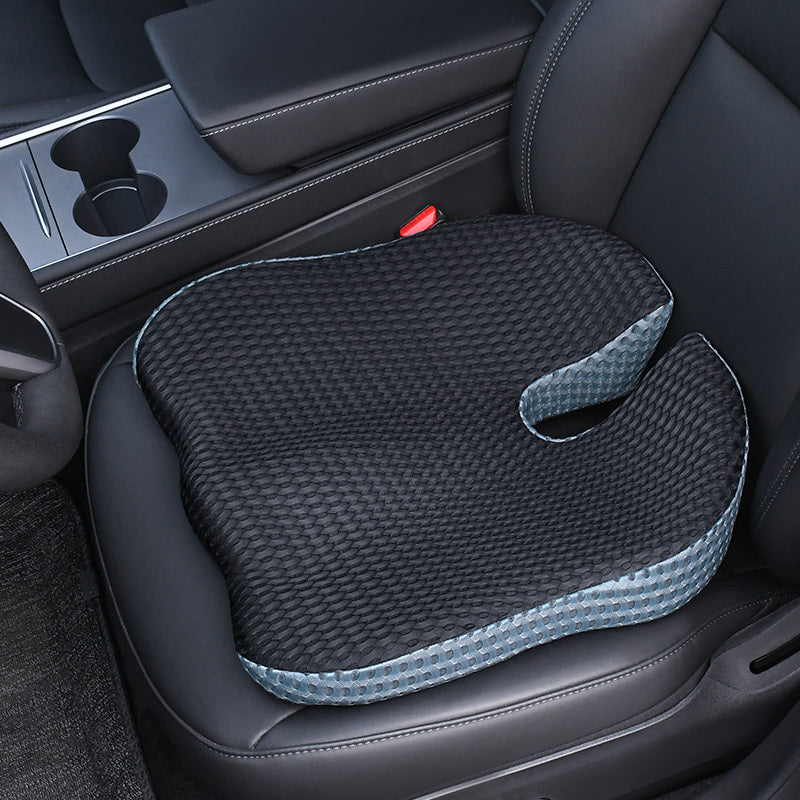 Triangle Memory Foam Seat Cushion | Breathable & Pressure-Relieving | For Car & Office