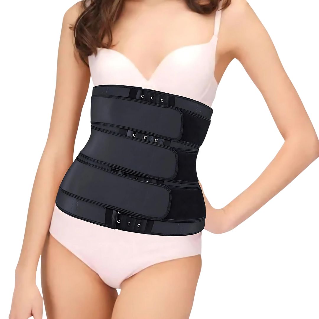 Triple Compression Waist Belt in Breathable Neoprene for Post-Workout and Postpartum Use