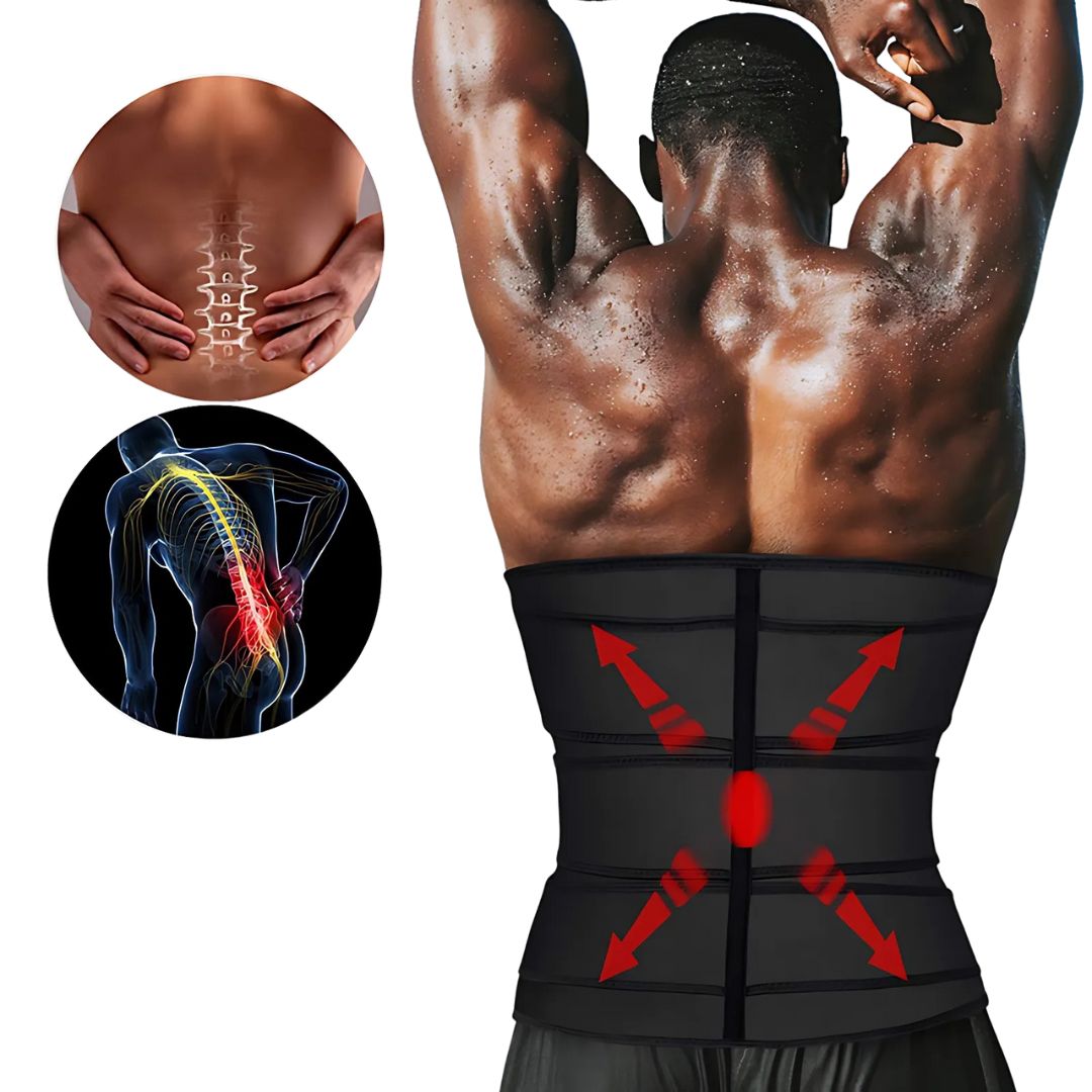 Triple Compression Waist Belt in Breathable Neoprene for Post-Workout and Postpartum Use