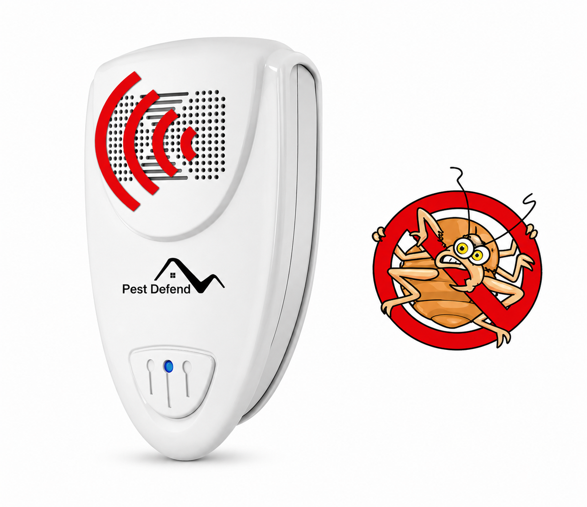 Ultrasonic Bed Bug Repeller - Get Rid of Bed Bugs Within 48 Hours