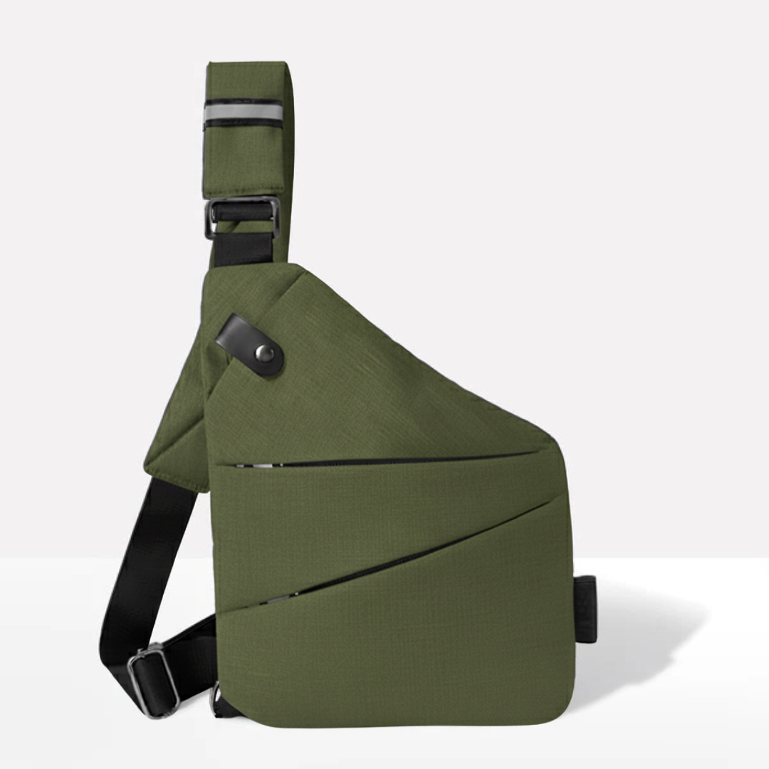 Unisex Anti-Theft Crossbody Bag with RFID Protection