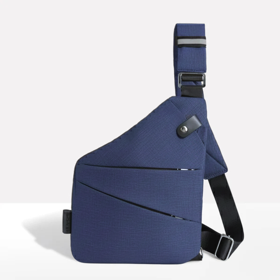 Unisex Anti-Theft Crossbody Bag with RFID Protection
