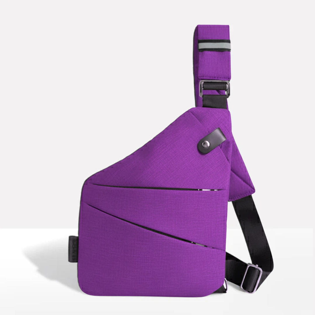 Unisex Anti-Theft Crossbody Bag with RFID Protection