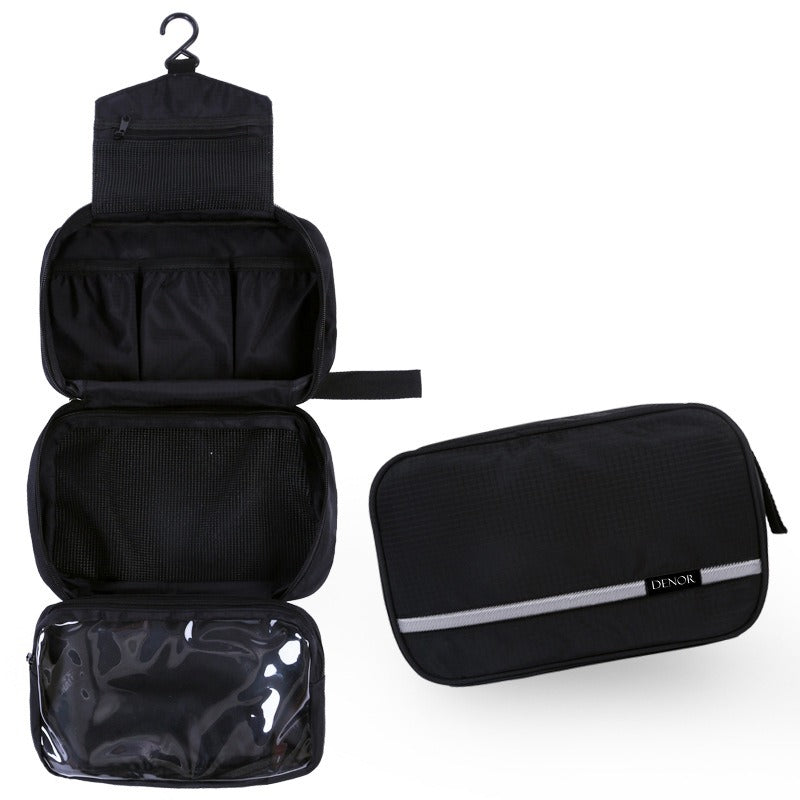 Unisex Compact Hanging Toiletry Bag for Travel & Home