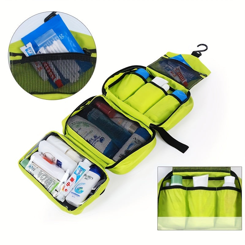 Unisex Compact Hanging Toiletry Bag for Travel & Home