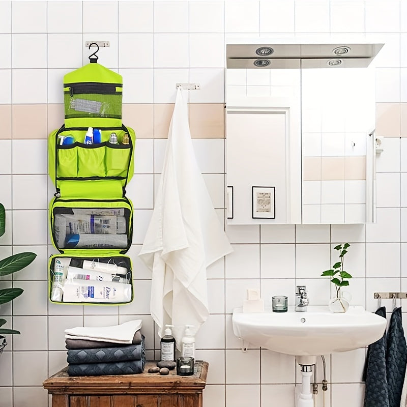 Unisex Compact Hanging Toiletry Bag for Travel & Home