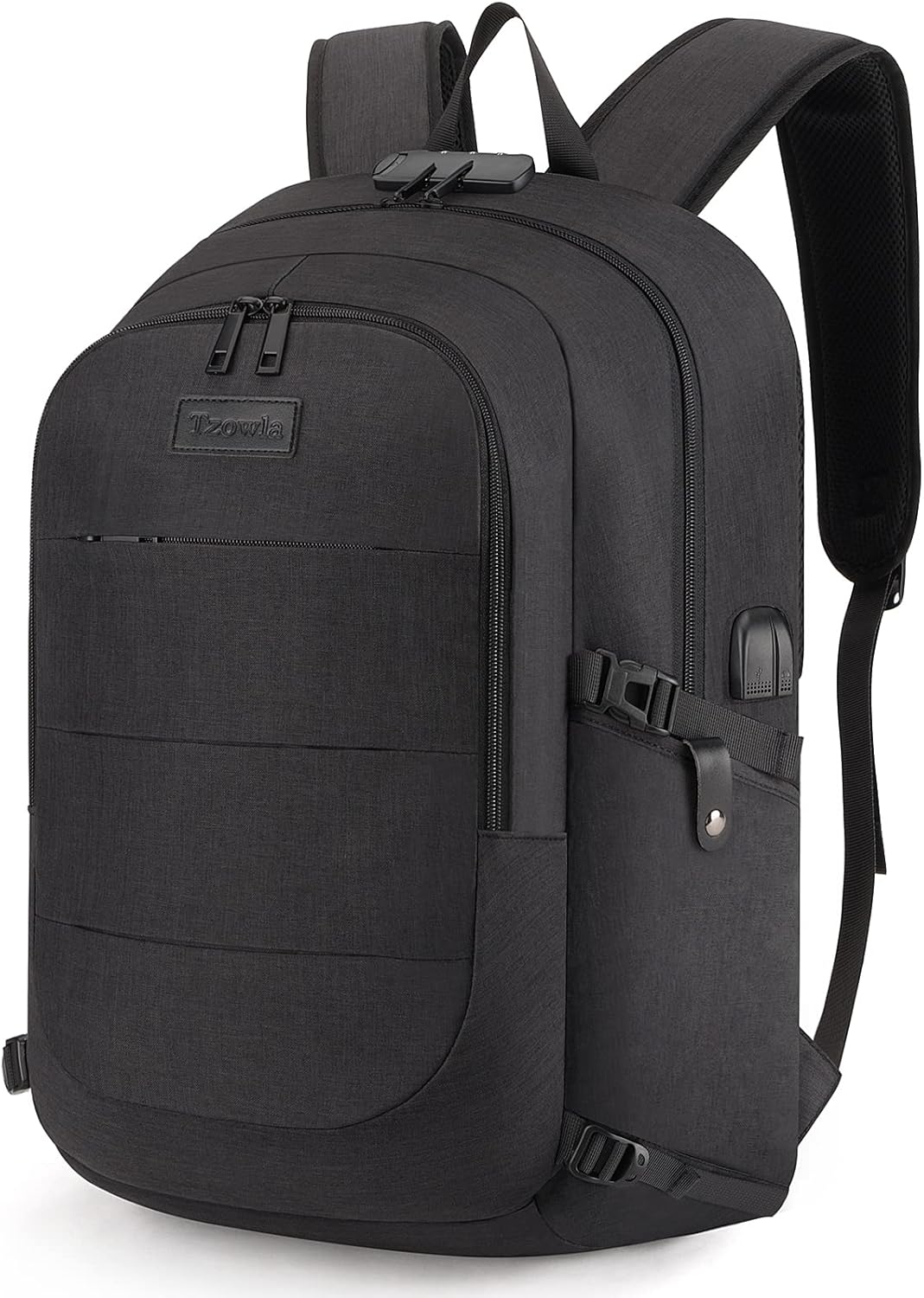 Unisex Extra Large Anti-Theft Laptop Backpack with USB Charging Port – 30-50L