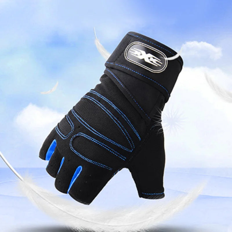 Unisex Fitness Gloves with Wrist Support