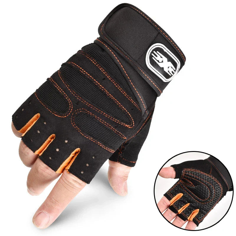Unisex Fitness Gloves with Wrist Support